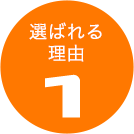 選ばれる理由1